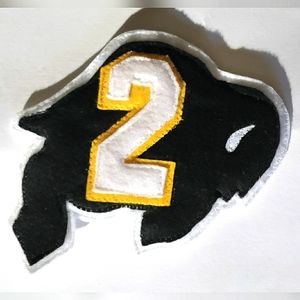 NEW Colorado Buffaloes #2 Shedeur Sanders Patch/Emblem/Logo/Appliqué! Wool. 5.5"